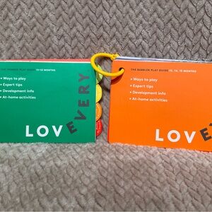 Lovevery play guides 11-12 & 13,14,15 months